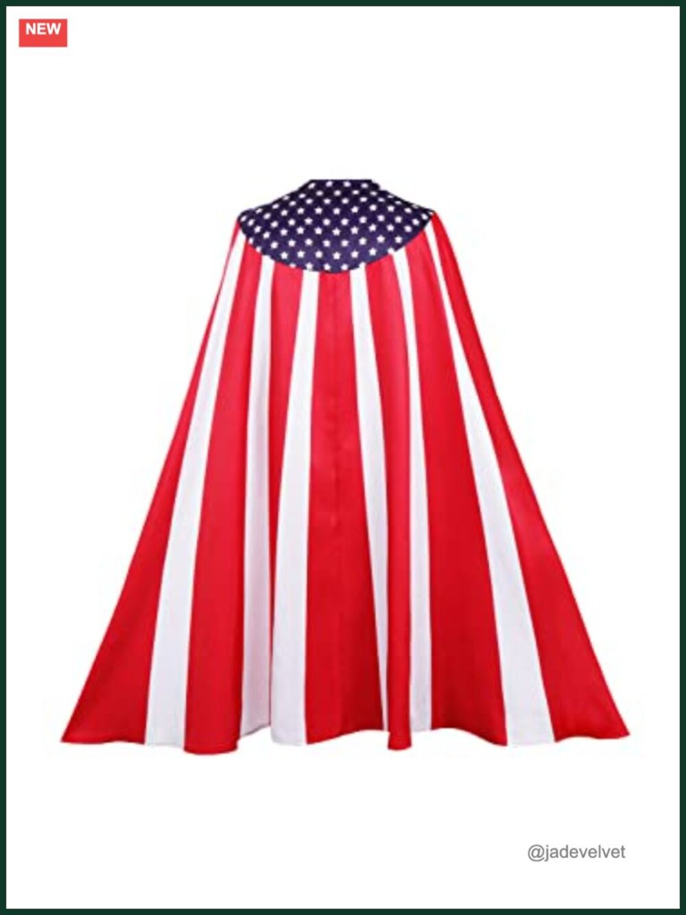 Toitaly Adult Homelander Printed Cloak Cosplay Costume Halloween Cape